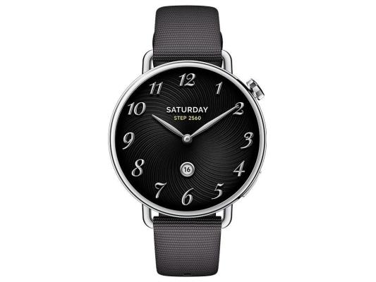 Смарт-часы Xiaomi Watch S4 41мм 1.43" AMOLED корп.черный рем.черный (BHR07VRGL)