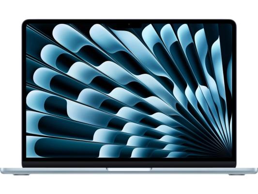 Ноутбук Apple MacBook Air A3240 M4 10 core 16Gb SSD256Gb/8 core GPU 13.6" Liquid Retina (2560x1664) macOS lt.blue WiFi BT Cam (MC6T4LL/A)