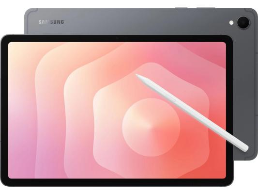 Планшет Samsung Galaxy Tab S11 BSM-X736B 9400 Plus (3.73) 8C RAM12Gb ROM512Gb 11" AMOLED 2X 2560x1600 5G eSIM Android 15 серый 13Mpix 12Mpix BT WiFi microSD 2Tb 8400mAh