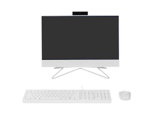 Моноблок HP 200 G4 21.5" Full HD i5 1235U (1.3) 16Gb SSD512Gb Iris Xe DVDRW CR Windows 11 Pro GbitEth WiFi BT 65W клавиатура мышь Cam белый 1920x1080