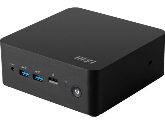Неттоп MSI Cubi NUC 1M-095RU Core 7 150U (1.8) 16Gb SSD512Gb Graphics CR Windows 11 Pro 2xGbitEth WiFi BT 120W черный (9S6-B0B111-420)