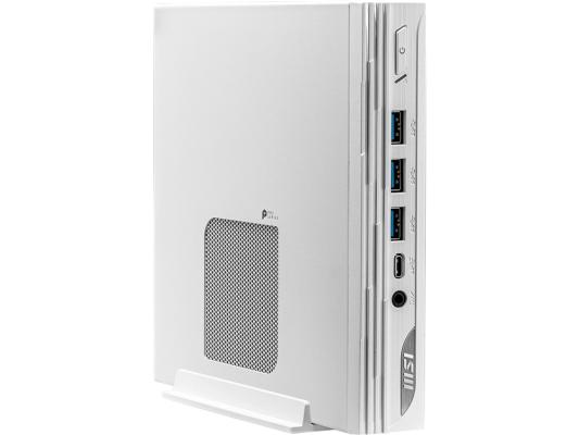 Неттоп MSI Pro DP10 13M-251RU i5 1340P (1.9) 16Gb SSD512Gb Iris Xe Windows 11 Pro 2.5xGbitEth WiFi BT 120W белый (9S6-B0A612-251)