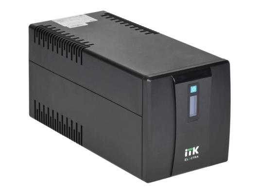 Источник бесперебойного питания ITK Electra 720Вт 1200ВА черный