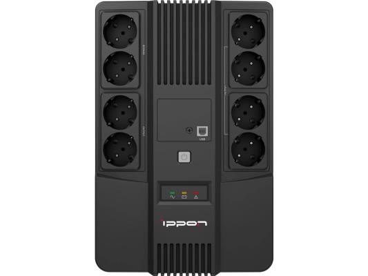 Источник бесперебойного питания Ippon Nut 1050 600Вт 1050ВА черный