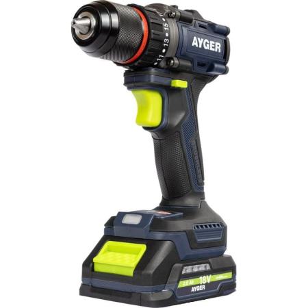 AYGER Аккумуляторный бесщеточный шуруповерт AP20BL2-70