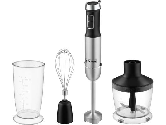 Блендер погружной Rondell RDE-1306 1200Вт черный/серебристый