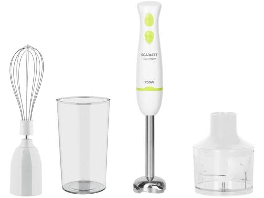 Блендер погружной Scarlett SC-HB42F67 700Вт белый