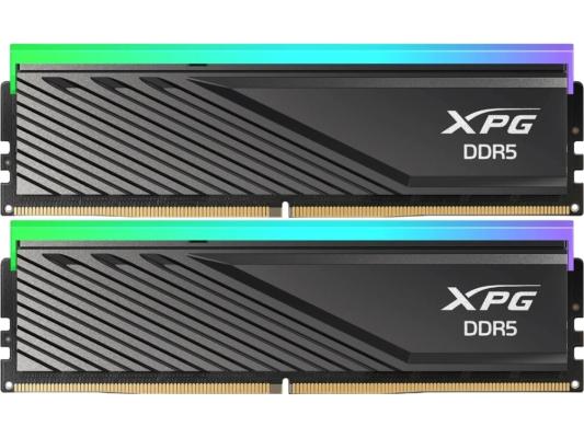 Модуль памяти DIMM DDR5-6000 32GB (16GBx2) RGB AX5U6000C3616G-DTLABRBK ADATA