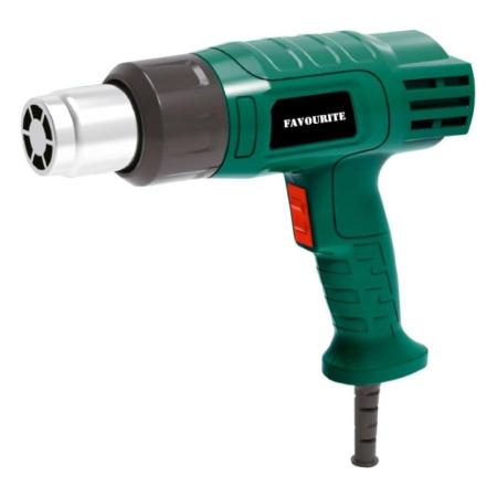FAVOURITE FHGP 2000K Фен промыш-й 2000Вт, 400/600С, 300/500л/мин 2реж, насадки 119112000