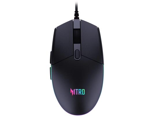 Мышь Acer Nitro OMW400 черный оптическая 6400dpi USB 6but (ZL.MCEEE.02U)