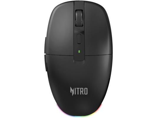 Мышь Acer Nitro OMR400 черный оптическая 3200dpi silent беспров. BT/Radio USB 6but (ZL.MCECC.05B)