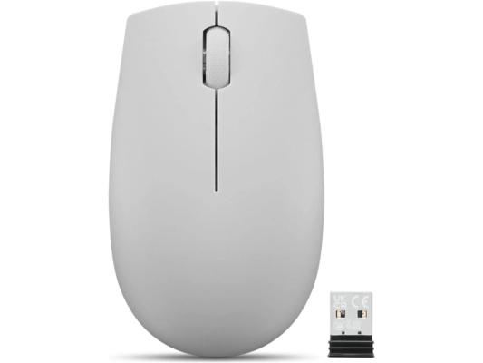 Мышь Lenovo 300 Wireless Compact серый оптическая 1000dpi беспров. USB 2but (GY51L15678)