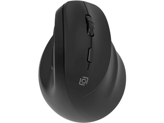 Мышь Оклик 688MW ERGO черный оптическая 2400dpi silent беспров. BT/Radio USB 6but (2070320)