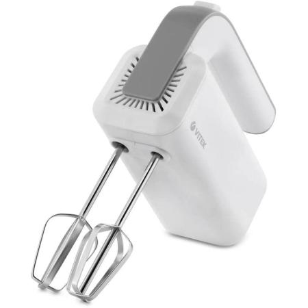Миксер ручной Vitek VT-1420 400Вт белый/серебристый