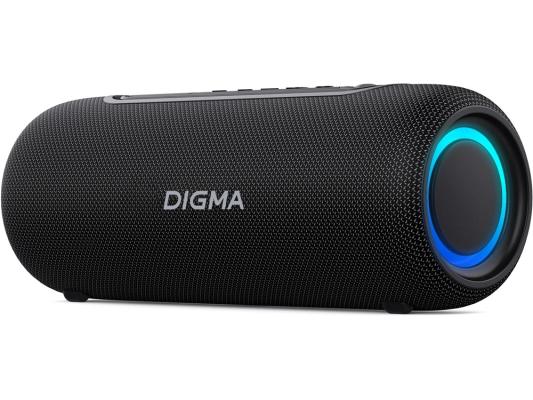 Колонка порт. Digma D-PS1524 черный 20W 2.0 BT 10м 2000mAh (PS1524B)