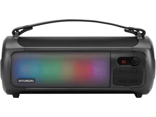 Колонка порт. Hyundai H-PS1025 черный 40W 2.0 BT 10м 3000mAh