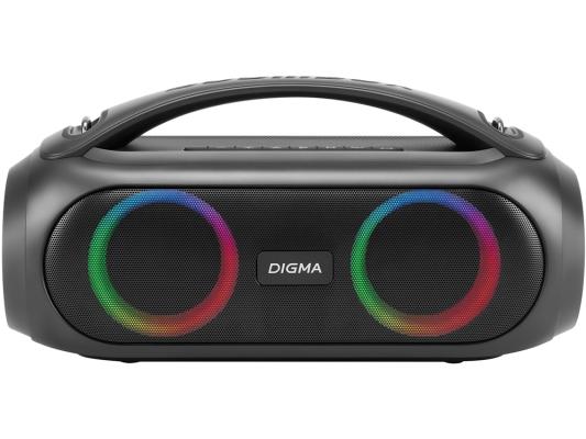 Колонка порт. Digma D-PS1530 черный/черный 50W 2.1 BT 10м 3000mAh (SP1530B)