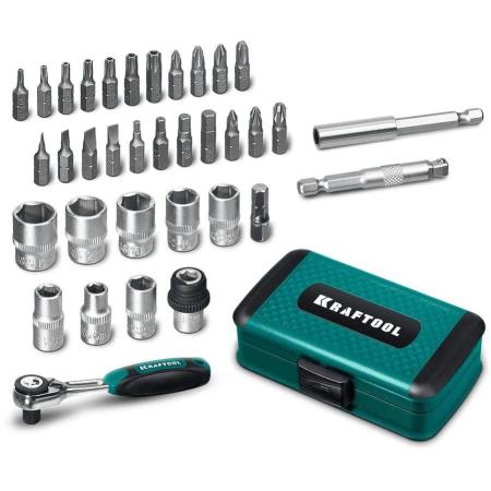 Набор инструментов Kraftool X-Drive 35 35 предметов (жесткий кейс)