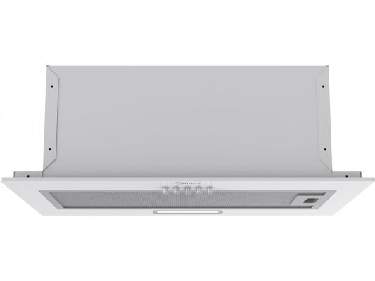 Вытяжка встраиваемая Midea MH60I301W белый управление: кнопочное (1 мотор)
