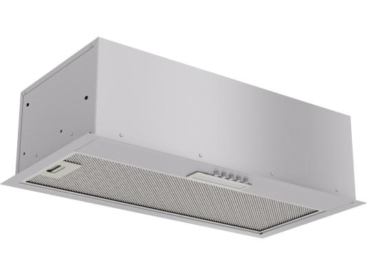 Вытяжка встраиваемая Elikor Cube Basic 60П-500-К3Д хром управление: кнопочное (1 мотор)