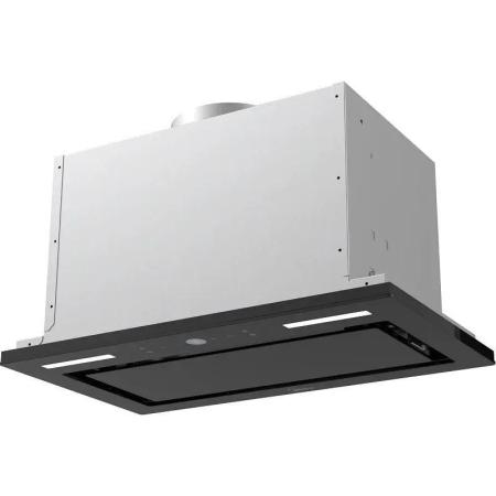 Вытяжка встраиваемая Midea MH60I530GB черный управление: сенсорное (1 мотор)