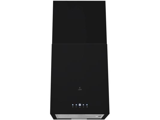 Вытяжка каминная Lex Mono 400 черный управление: кнопочное (1 мотор)