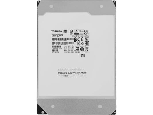 Жесткий диск Toshiba SATA-III 16TB MG09ACA16TE Server Enterprise Capacity 512E (7200rpm) 512Mb 3.5"