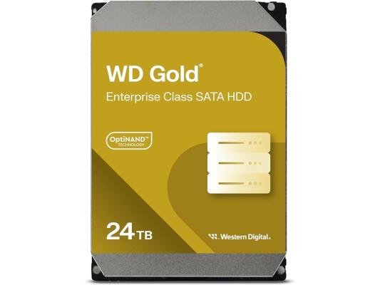 Жесткий диск WD SATA-III 24TB WD242KRYZ Gold 512E (7200rpm) 512Mb 3.5"