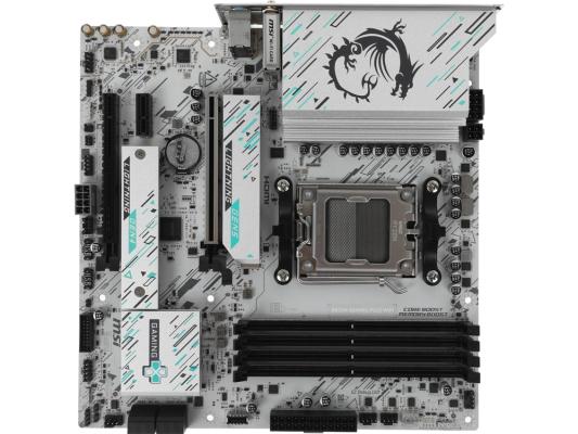 Материнская плата MSI B850M GAMING PLUS WIFI Socket AM5 AMD B850 4xDDR5 mATX AC`97 8ch(7.1) 5Gigabit RAID+HDMI+DP