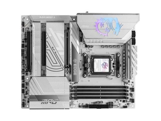 Материнская плата MSI MPG X870E EDGE TI WIFI Socket AM5 AMD X870E 4xDDR5 ATX AC`97 8ch(7.1) 5Gigabit RAID+HDMI