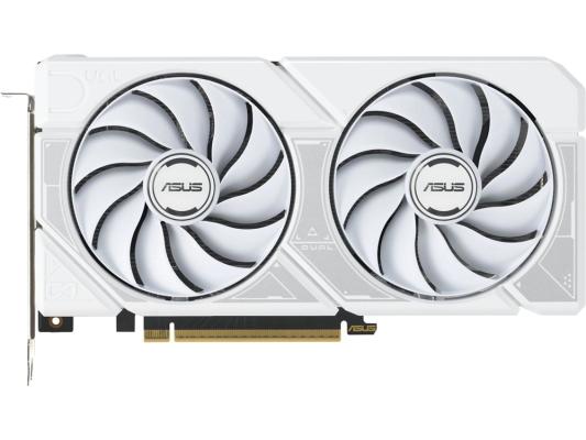 Видеокарта Asus PCI-E 5.0 DUAL-RTX5060TI-O8G-WHITE NVIDIA GeForce RTX 5060TI 8Gb 128bit GDDR7 2602/28000 HDMIx1 DPx3 HDCP Ret