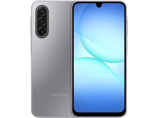 Смартфон Samsung SM-A175F Galaxy A17 128Gb 4Gb серый моноблок 3G 4G 2Sim 6.7" 1080x2340 Android 15 50Mpix 802.11 a/b/g/n/ac NFC GPS GSM900/1800 GSM1900 microSD max2048Gb