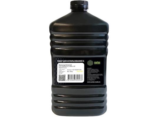 Тонер Cactus CS-TSGHPY-500 желтый флакон 500гр. для принтера Samsung CLP-K300A/CLT-K404/HP W2070/1/2/3