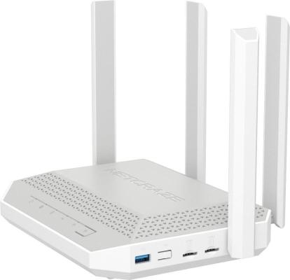 Netcraze Hopper 4G+ (NC-2312) Гигабитный интернет-центр с модемом 4G+, двумя слотами для SIM-карт, Mesh Wi-Fi 6 AX3000
