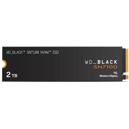 Твердотельный диск 2TB WD Black SN7100 , M.2 2280, PCI-E 3x4, [R/W - 7250/6900 MB/s] 3D-NAND TLC