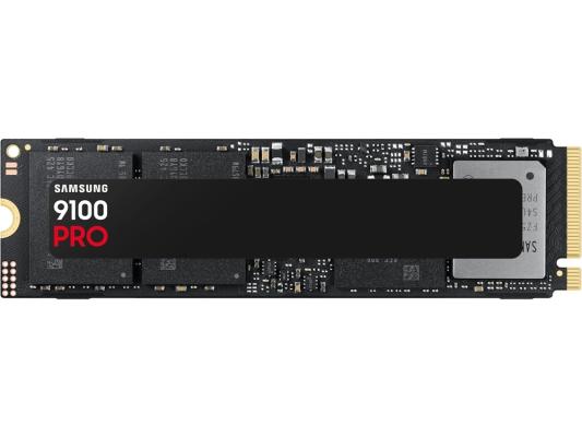 Твердотельный диск 4TB Samsung 9100 PRO, M.2, PCI-E 5.0 x4, TLC 3D NAND [R/W - 14800/13400 MB/s]