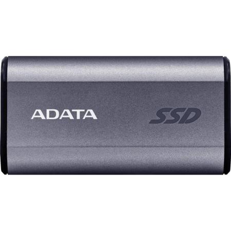 Твердотельный диск 500GB A-DATA SC750, External, USB 3.2 Gen 2 Type-C, [R/W -1050/1000 MB/s] серый