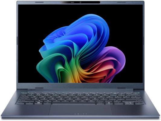 Ноутбук Acer Swift Go 14 AI SFG14-75-77RL Core Ultra 7 256V 16Gb SSD1Tb Intel Arc 140V 14" OLED WUXGA (1920x1200) без ОС blue WiFi BT Cam (NX.JNBCD.008)