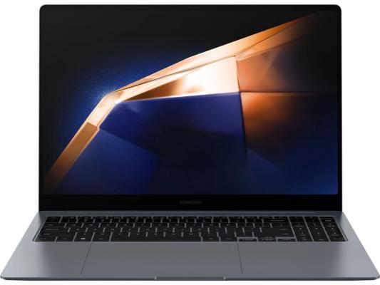 Ноутбук Samsung Galaxy Book 4 Pro NP960 Core Ultra 7 155U 16Gb SSD512Gb Intel Arc 16" AMOLED Touch 3K (2880x1800) Windows 11 Home grey WiFi BT Cam (NP960XGK-LG7IN)