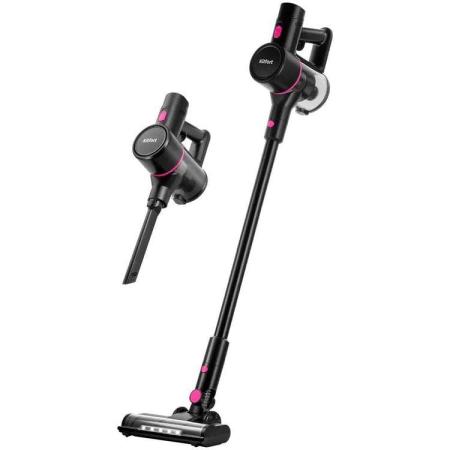 Пылесос ручной Kitfort КТ-5338 400Вт черный/розовый