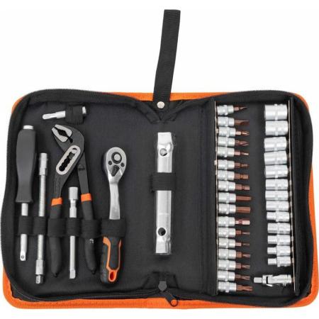 Gigant набор головок 1/4 дюйма с инструментом в сумке, 37 предметов, GAS-37