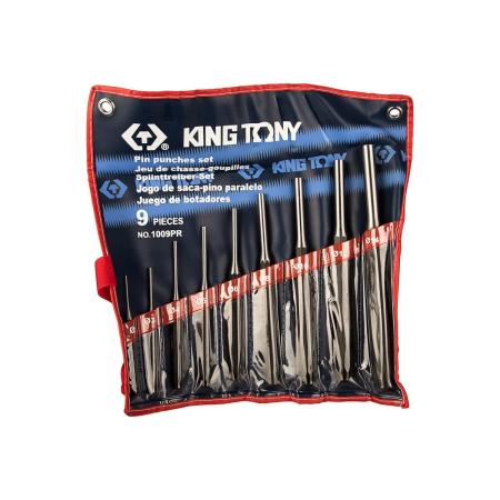 KING TONY Набор выколоток, 9 предметов 1009PR