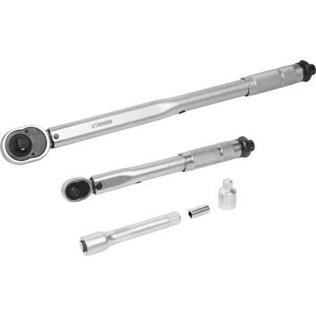 Airline Ключ динамометрический в кейсе, набор 2 шт (1/4" 5-25Нм, 1/2" 28-210Нм) ATBN008