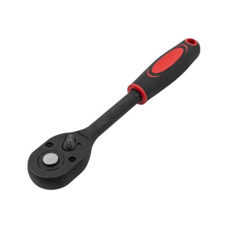 Forcekraft Трещотка реверсивная ударная с резиновой ручкой 1/2" FK-80242MPB(27090)