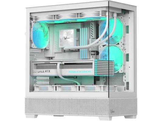 Корпус Formula Crystal Z2 белый без БП E-ATX 10x120mm 3x140mm 1xUSB2.0 1xUSB3.0 audio bott PSU