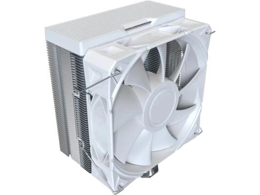 Устройство охлаждения(кулер) Montech NX400 Soc-AM5/AM4/1200/1700/1851 белый 4-pin 34.17dB Al+Cu 220W 874gr Ret (NX400WH)