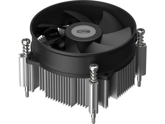 Устройство охлаждения(кулер) PcCooler R95S-I Soc-1200/1700/1851 серебристый/черный 4-pin 31.1dB Al 95W 360gr Ret (R95S-XXNIXX-CL)