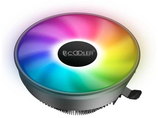 Устройство охлаждения(кулер) PcCooler E126M Pro RGB Soc-AM5/AM4/1200/1700/1851 черный 4-pin 29.8dB Al 90W 266gr Ret (R3-0120WBKSXX-GL)