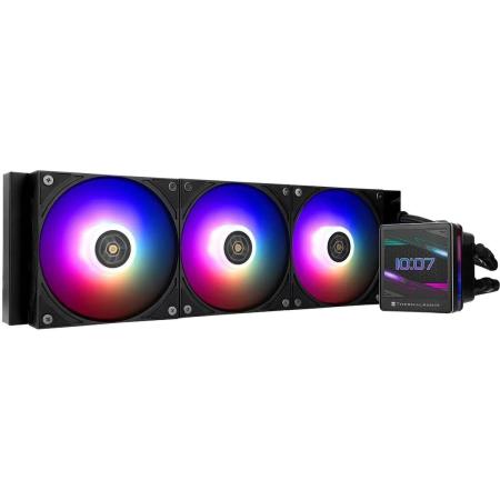 Система водяного охлаждения Thermalright Grand Vision 360 ARGB Soc-AM5/AM4/1151/1200/2066/2011/1700 черный 4-pin 29.4dB Al LCD Ret (G-VISION-360-BL-ARGB)