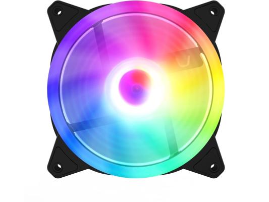 Вентилятор для корпуса GMNG GG-CF120ARGB2-PWMBK ARGB 120х120x25 черный 4-pin 26дБ Ret